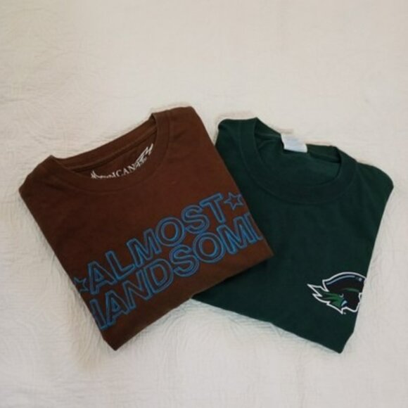 Port Campany and American Eangle Outfitters Other - Pack of 2 Graphic T-Shirt And Plain T-Shirts Men's Short-Sleeved size M